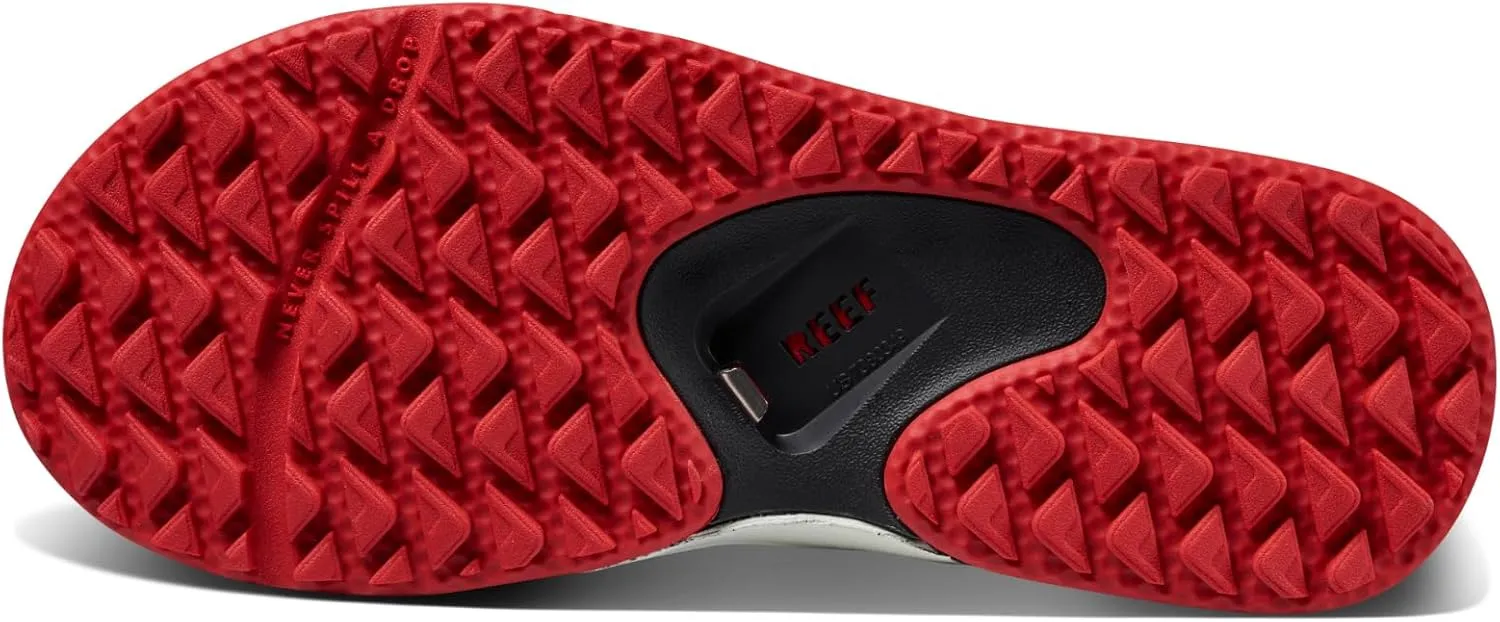 REEF Fanning Pregame Men's Bottle Opener Flip Flop, Arch Support, Durable Outsole, Water Friendly
