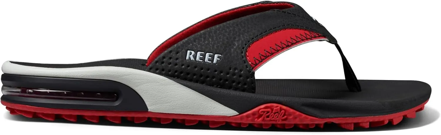 REEF Fanning Pregame Men's Bottle Opener Flip Flop, Arch Support, Durable Outsole, Water Friendly