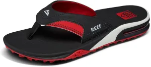 REEF Fanning Pregame Men's Bottle Opener Flip Flop, Arch Support, Durable Outsole, Water Friendly