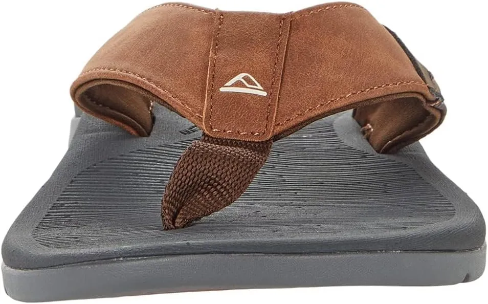 REEF Santa Ana Men's Flip Flop, Arch Support, Water Friendly, Non Marking Outsole