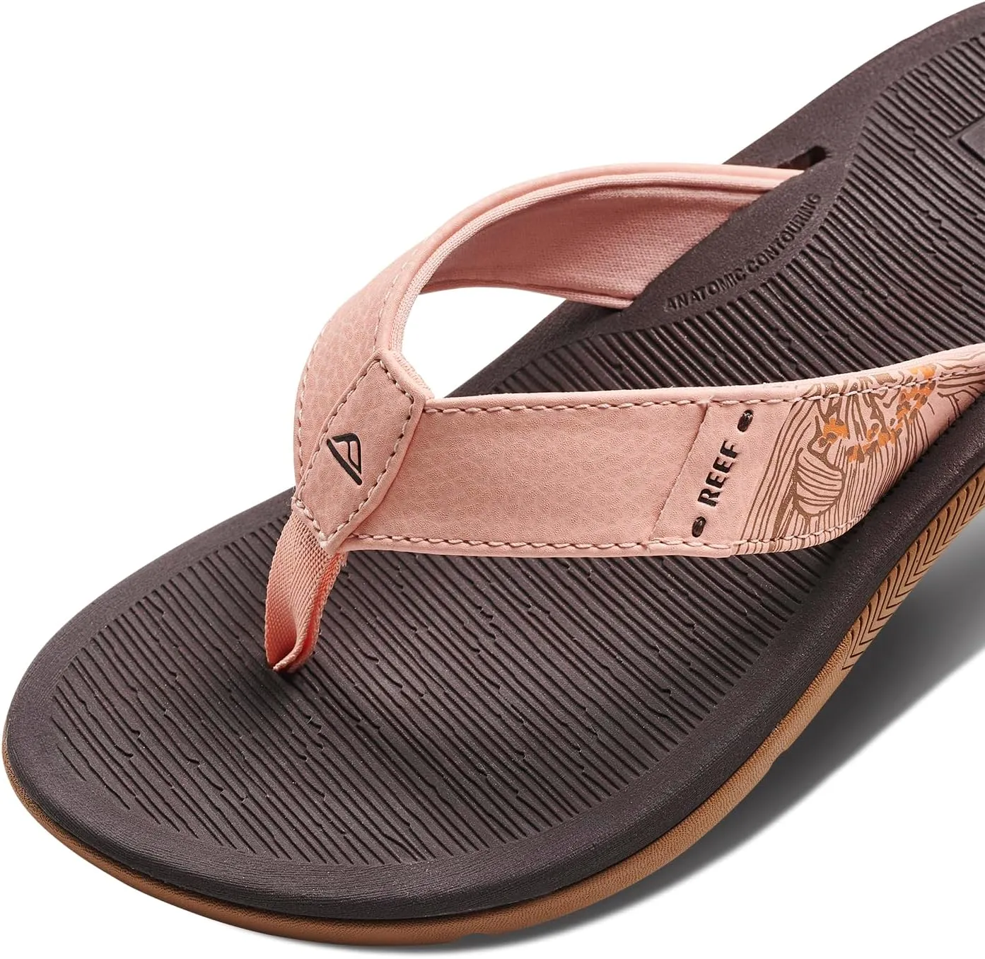 REEF Santa Ana Women's Flip Flop, Arch Support, Water Friendly, Non Marking Outsole
