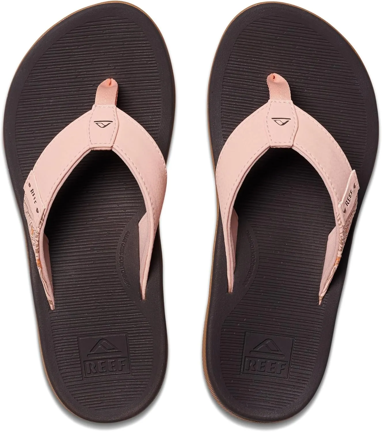 REEF Santa Ana Women's Flip Flop, Arch Support, Water Friendly, Non Marking Outsole