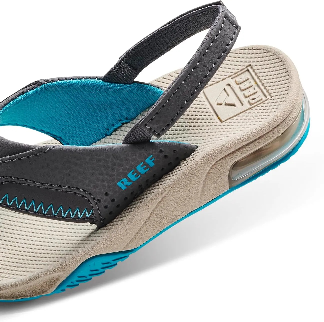 REEF Toddler/Little Kid Fanning Flip Flop, Arch Support, Durable Outsole, Water Friendly, Backstrap