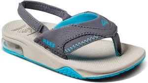 REEF Toddler/Little Kid Fanning Flip Flop, Arch Support, Durable Outsole, Water Friendly, Backstrap
