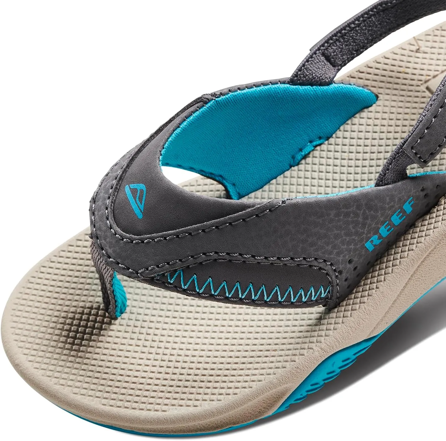 REEF Toddler/Little Kid Fanning Flip Flop, Arch Support, Durable Outsole, Water Friendly, Backstrap