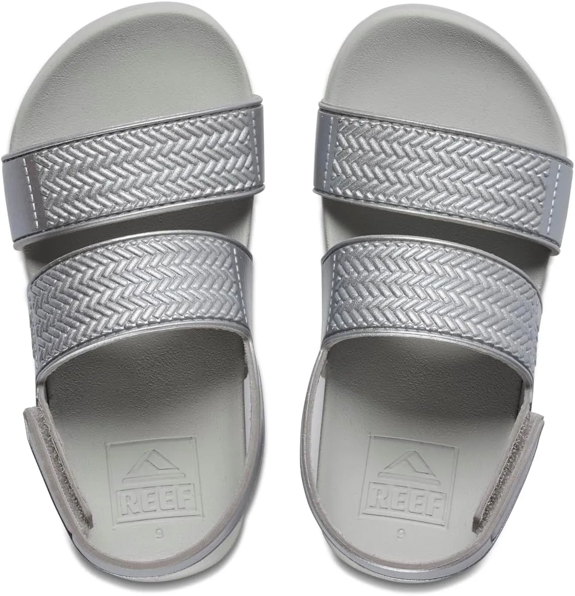 REEF Toddler/Little Kid Water Vista Platform Sandal, Water Friendly, Adjustable Velcro Strap
