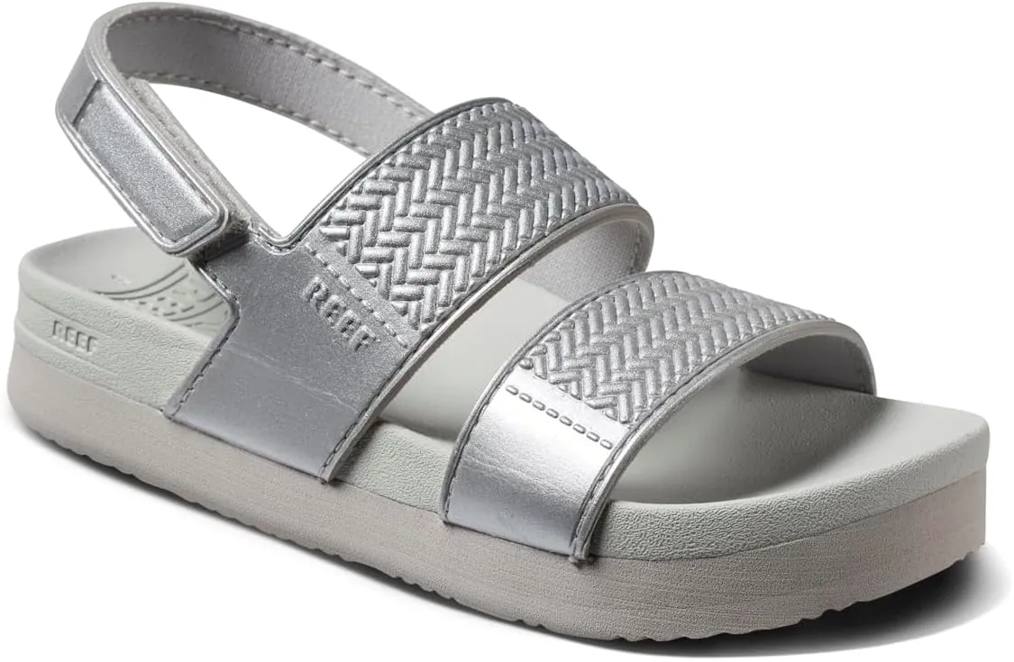 REEF Toddler/Little Kid Water Vista Platform Sandal, Water Friendly, Adjustable Velcro Strap