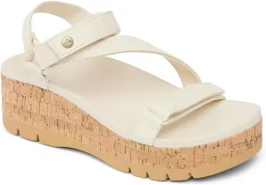REEF Women's Vista Higher Luna Platform Sandal, Adjustable Strap