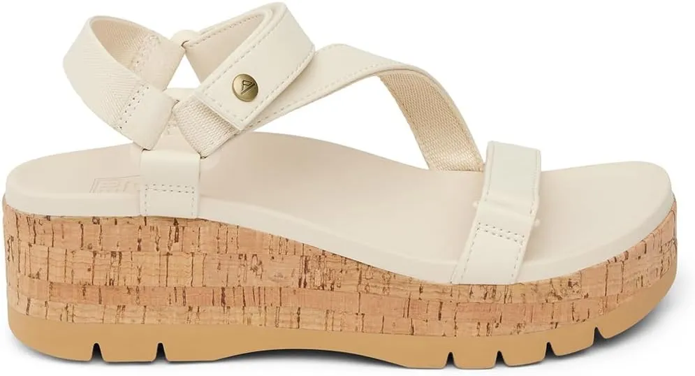 REEF Women's Vista Higher Luna Platform Sandal, Adjustable Strap