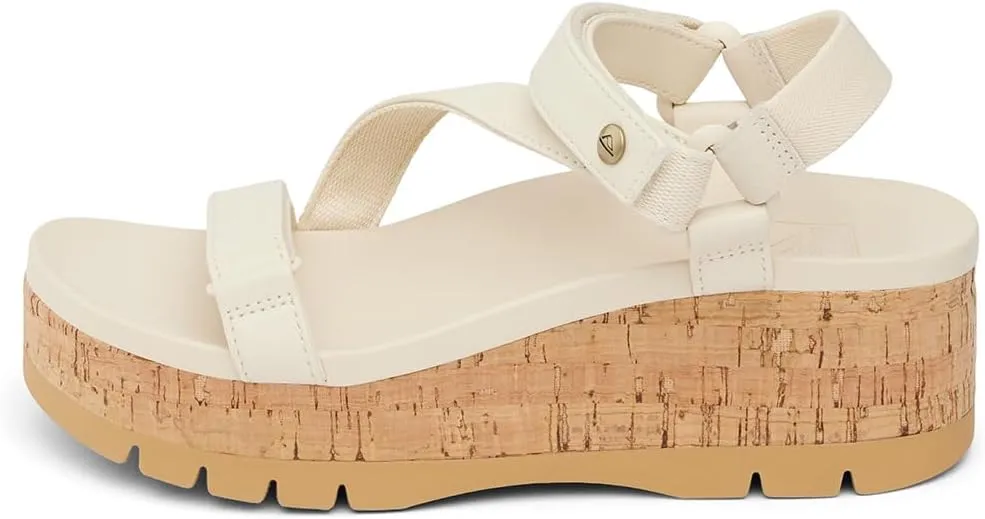 REEF Women's Vista Higher Luna Platform Sandal, Adjustable Strap