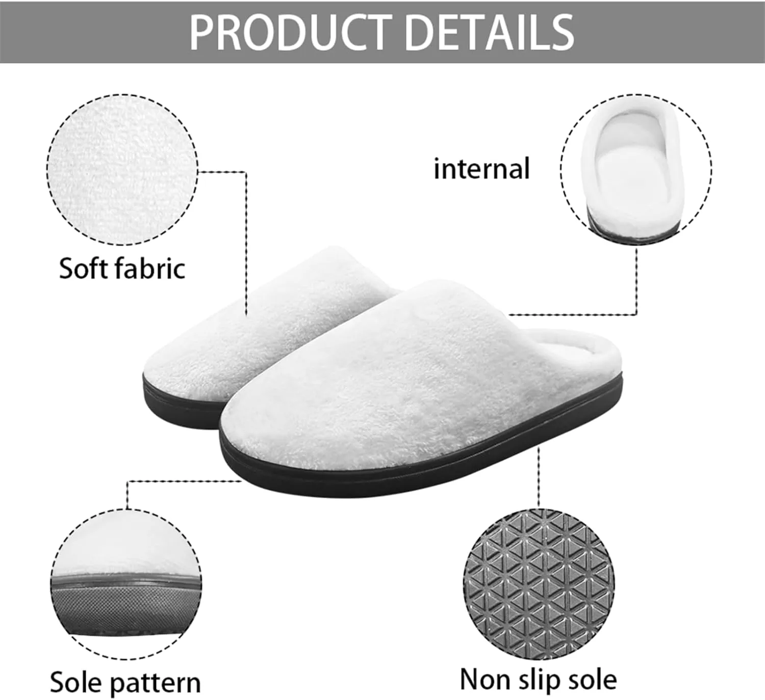 Renewold Kids Warm Plush Winter Cotton Slippers Boys Girls House Slipper Slip On Nonslip Indoor Slippers Shoes