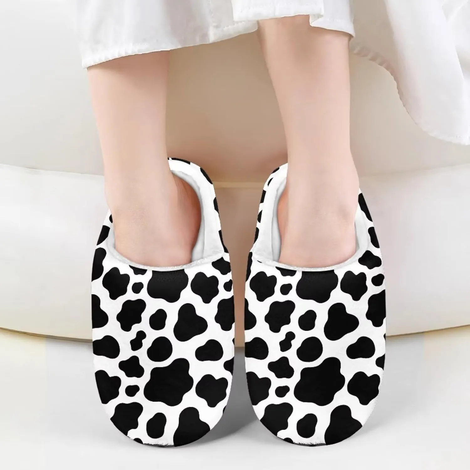 Renewold Kids Warm Plush Winter Cotton Slippers Boys Girls House Slipper Slip On Nonslip Indoor Slippers Shoes