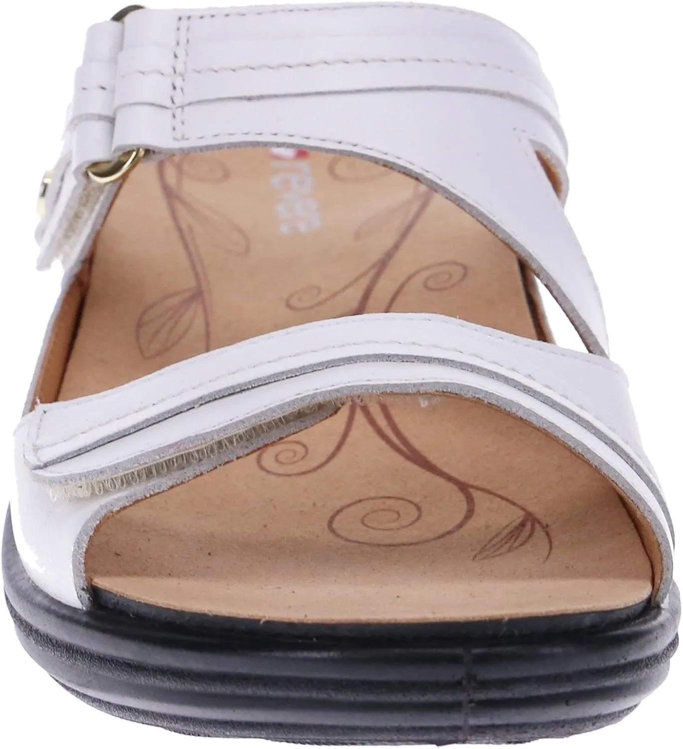 Revere Rio Women's Slide Sandals - Luxurious Leather with Superior Arch Support and Fully Adjustable Fit