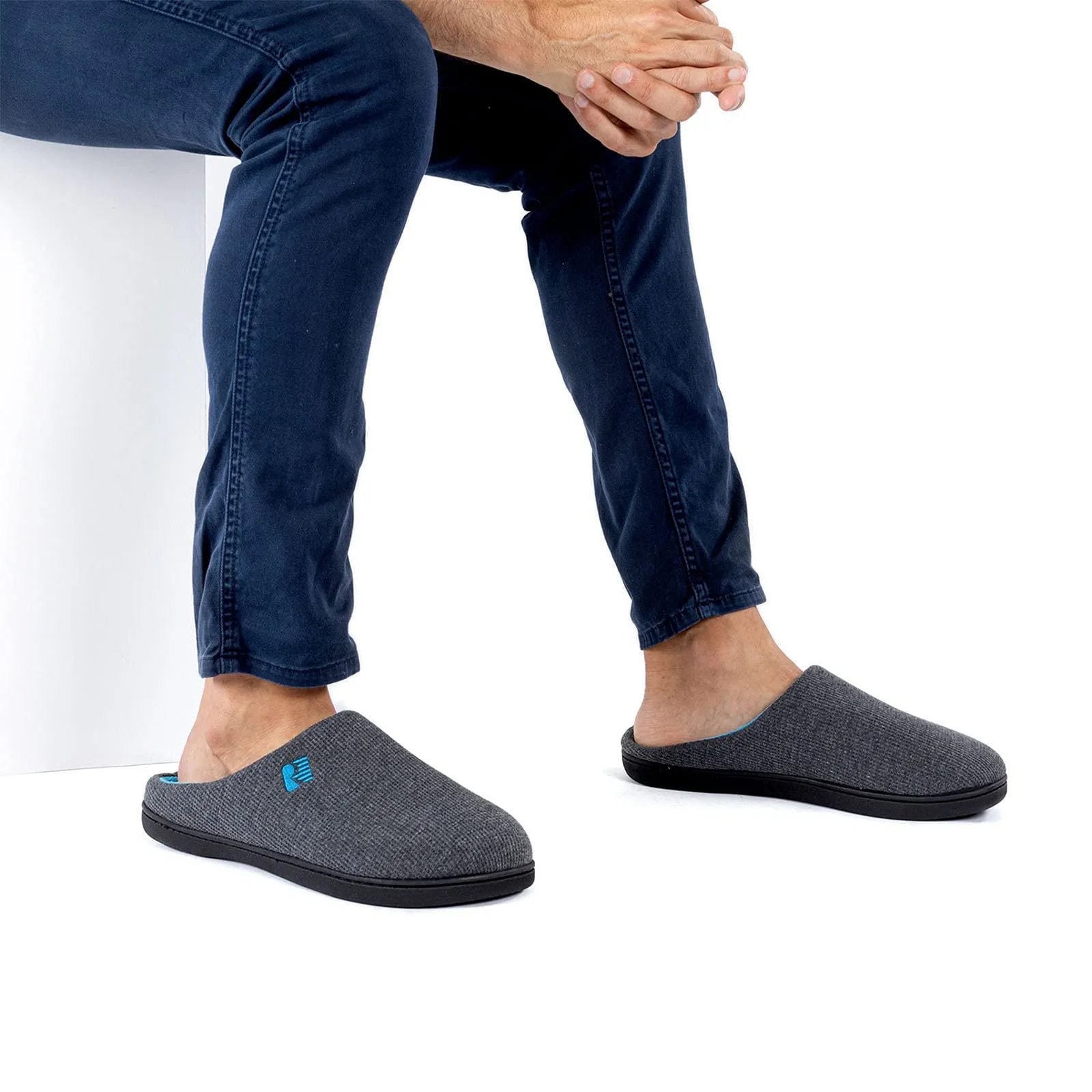 RockDove Men's Original Two-Tone Memory Foam Slipper