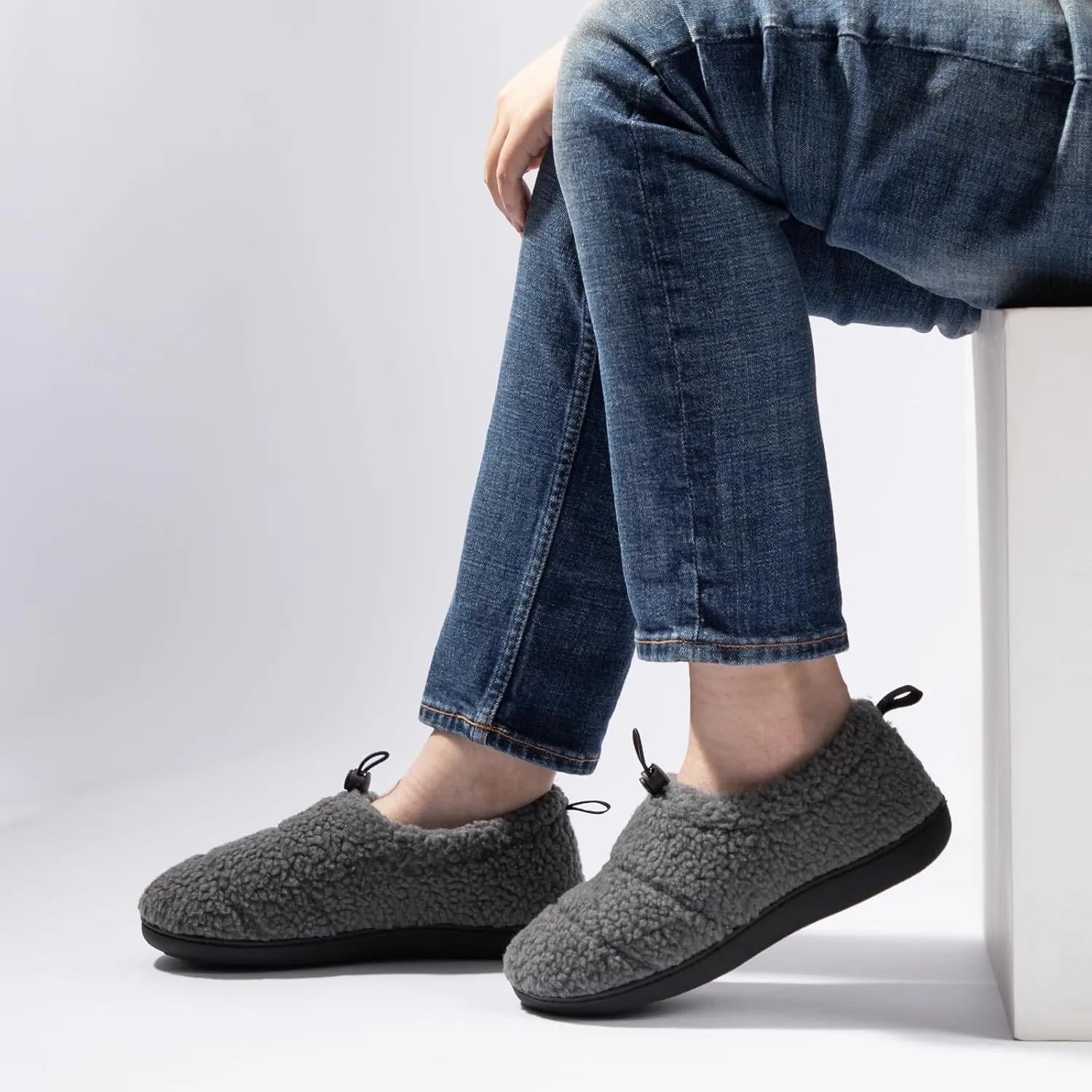 RockDove Women's Camper Moc Slipper with Sherpa Fleece