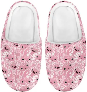 Rooster Toddler Kids Slippers, Frog Girls Boys Warm Fleece Winter Household Slippers, with Non-Skid Soles