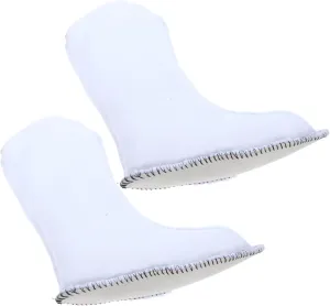 SAFIGLE 1Pair Insulated Rain Boot Liners for Women Thick Boot Socks for Rain Boots Cozy Mid Calf Sock Covers for Outdoor Hiking Fishing and Camping