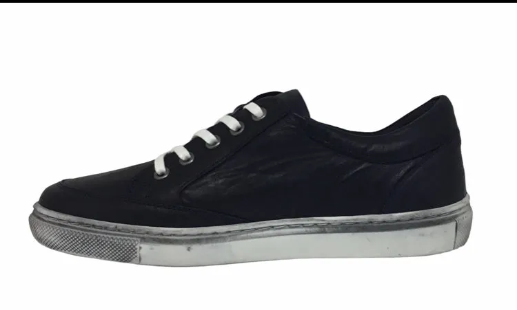 Sala Ronnie ~ Black ~ Tan ~ Taupe ~ White ~ Navy ~ Leather Zip Shoe
