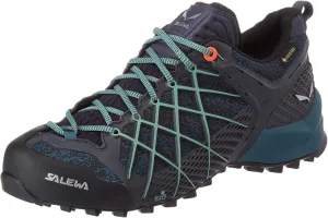 Salewa Men's Crow GTX Waterproof Gore-Tex Trail Boots for Trekking, Climbing, & Mountaineering