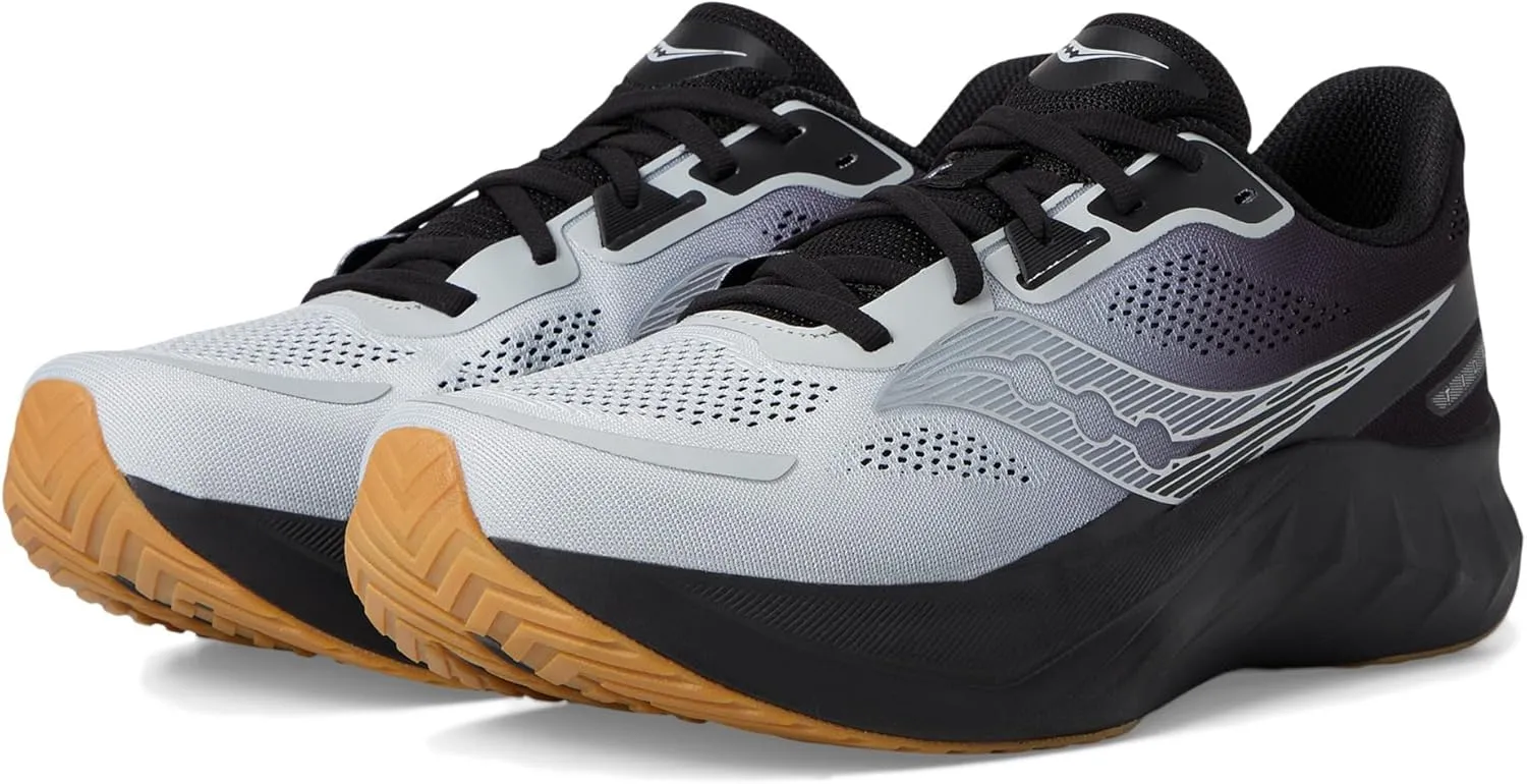 Saucony Men's Tide 2 Sneaker, Cloud/Black, 9