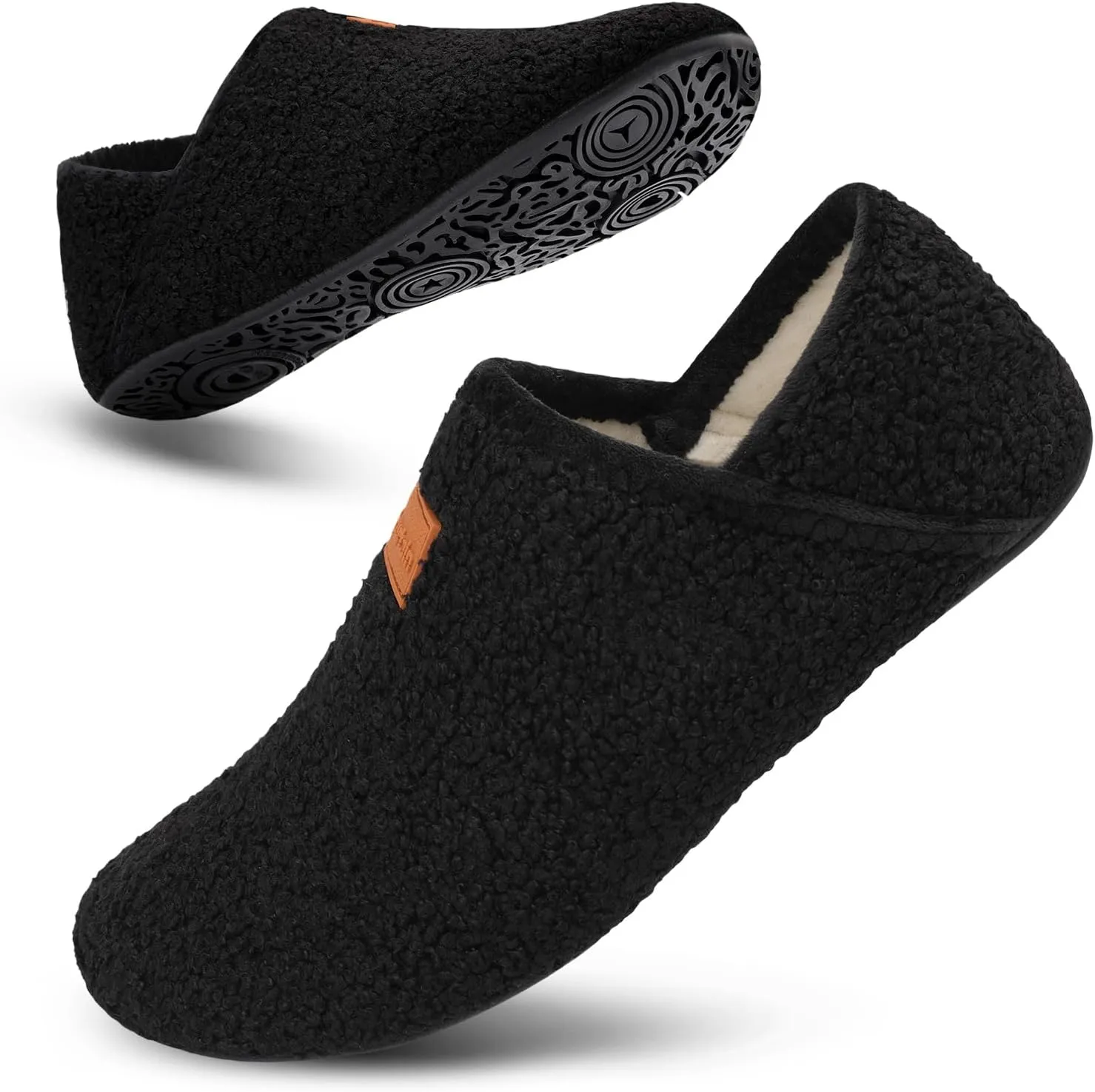 Scurtain Slippers for Women Men House Slipper Socks Lightweight Unisex Adults Barefoot Shoes Non-Slip Travel Slippers