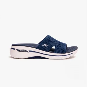 Skechers 140224/NVY GO WALK ARCH FIT SANDAL - WORTHY Womens Sliders Navy