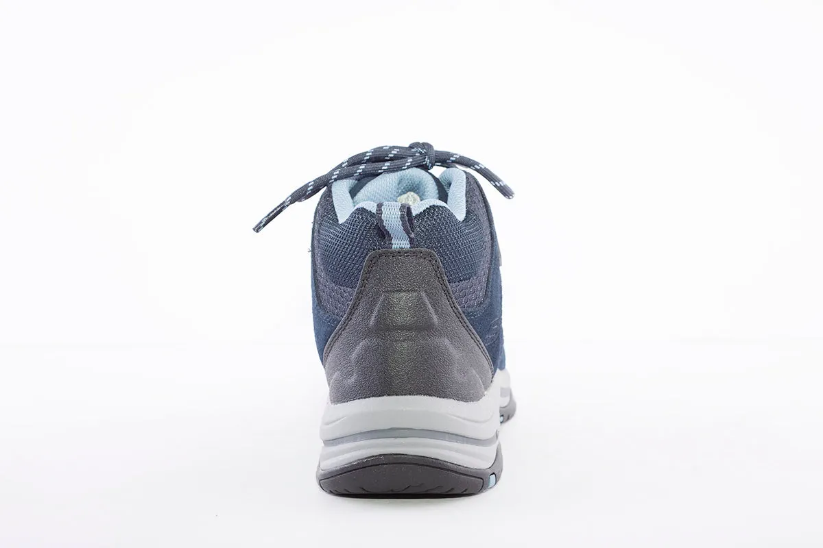 SKECHERS - 167004 TREGO ALPINE TRAIL LACED HIKER BOOT - NAVY