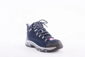 SKECHERS - 167004 TREGO ALPINE TRAIL LACED HIKER BOOT - NAVY