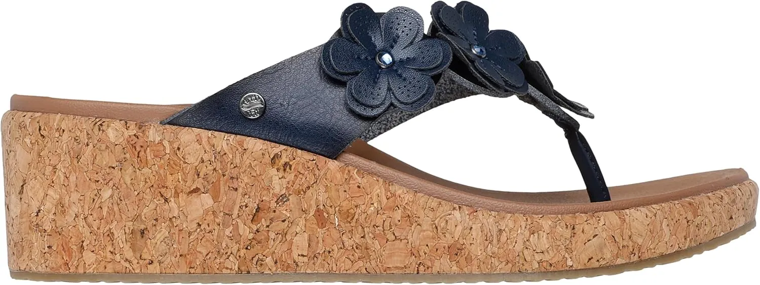 Skechers Women's Archfit Beverlee-Rare Blossom Flip-Flop