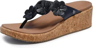 Skechers Women's Archfit Beverlee-Rare Blossom Flip-Flop