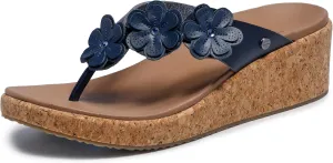 Skechers Women's Archfit Beverlee-Rare Blossom Flip-Flop