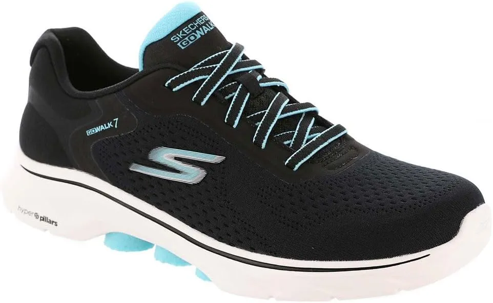 Skechers Women's Go Walk 7 - Cosmic Waves Athletic Walking Sneaker