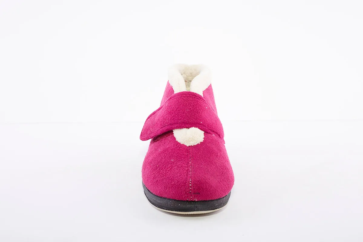 SLEEPERS - LS342 Bootee Slipper Wine