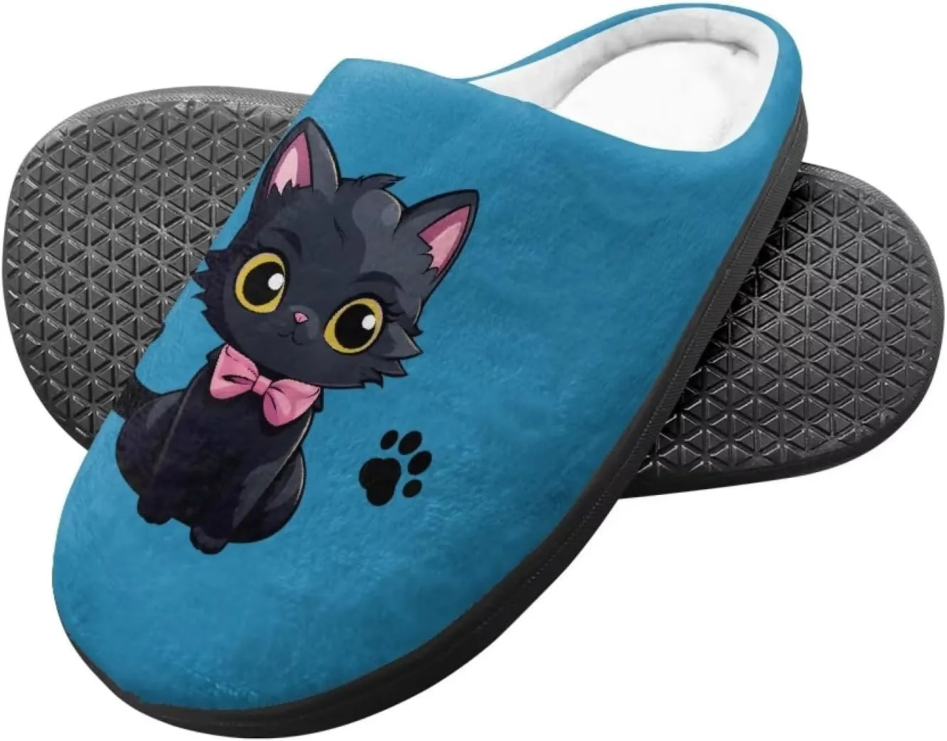 Slippers for Boys Girls Non-slip House Slipper Lightweight Warm Winter Slippers for Kids
