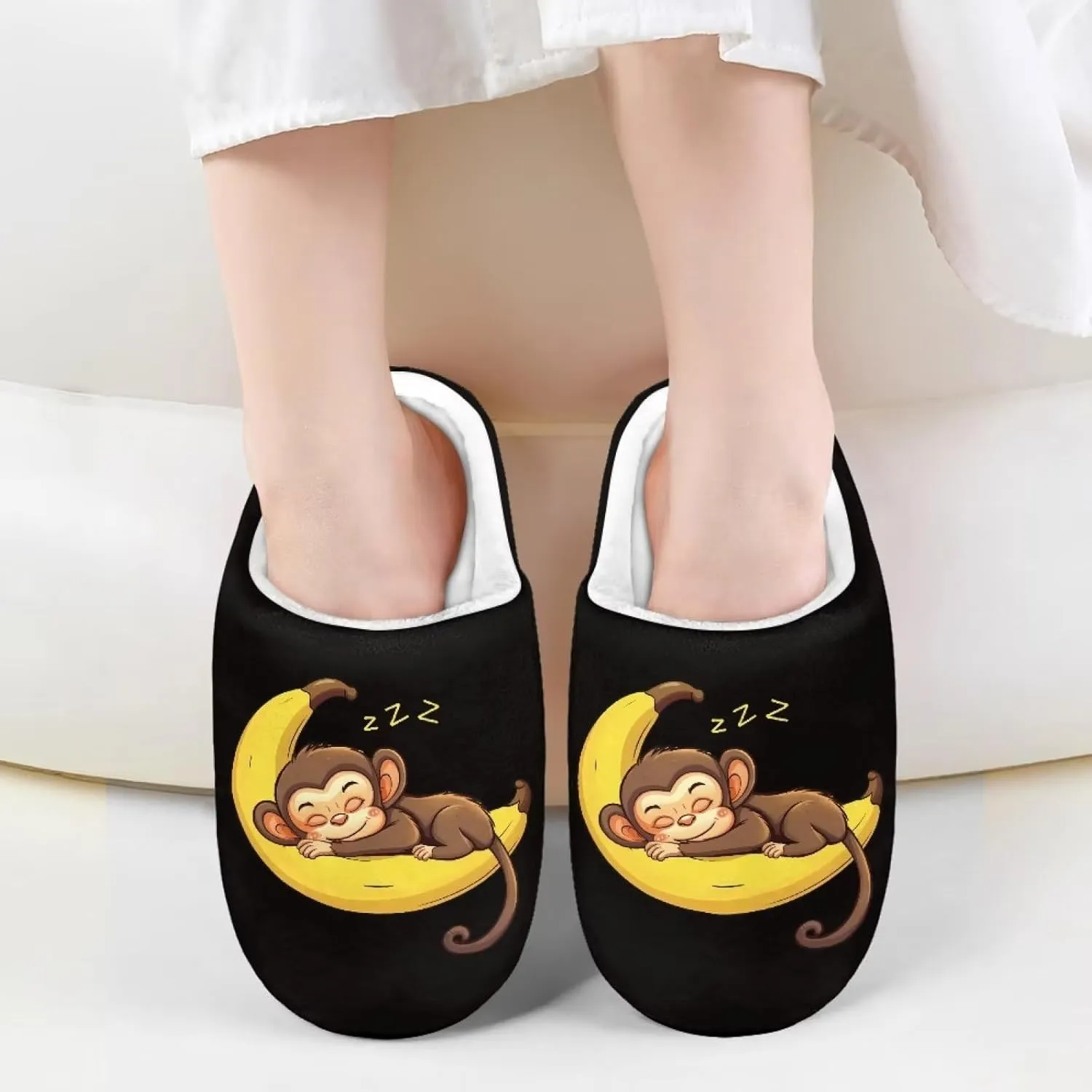 Slippers for Boys Girls Non-slip House Slipper Lightweight Warm Winter Slippers for Kids