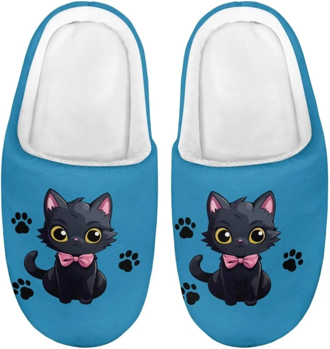 Slippers for Boys Girls Non-slip House Slipper Lightweight Warm Winter Slippers for Kids