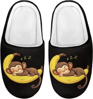 Slippers for Boys Girls Non-slip House Slipper Lightweight Warm Winter Slippers for Kids