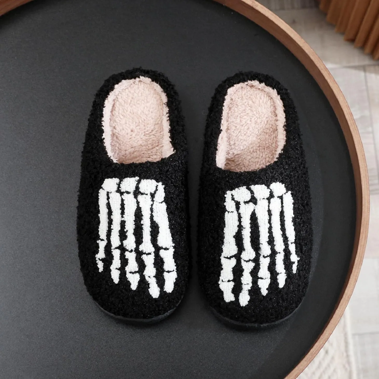 Slippers for Women Men Fuzzy Memory Foam Slipper Fluffy Winter Soft Warm Slip On House Shoes