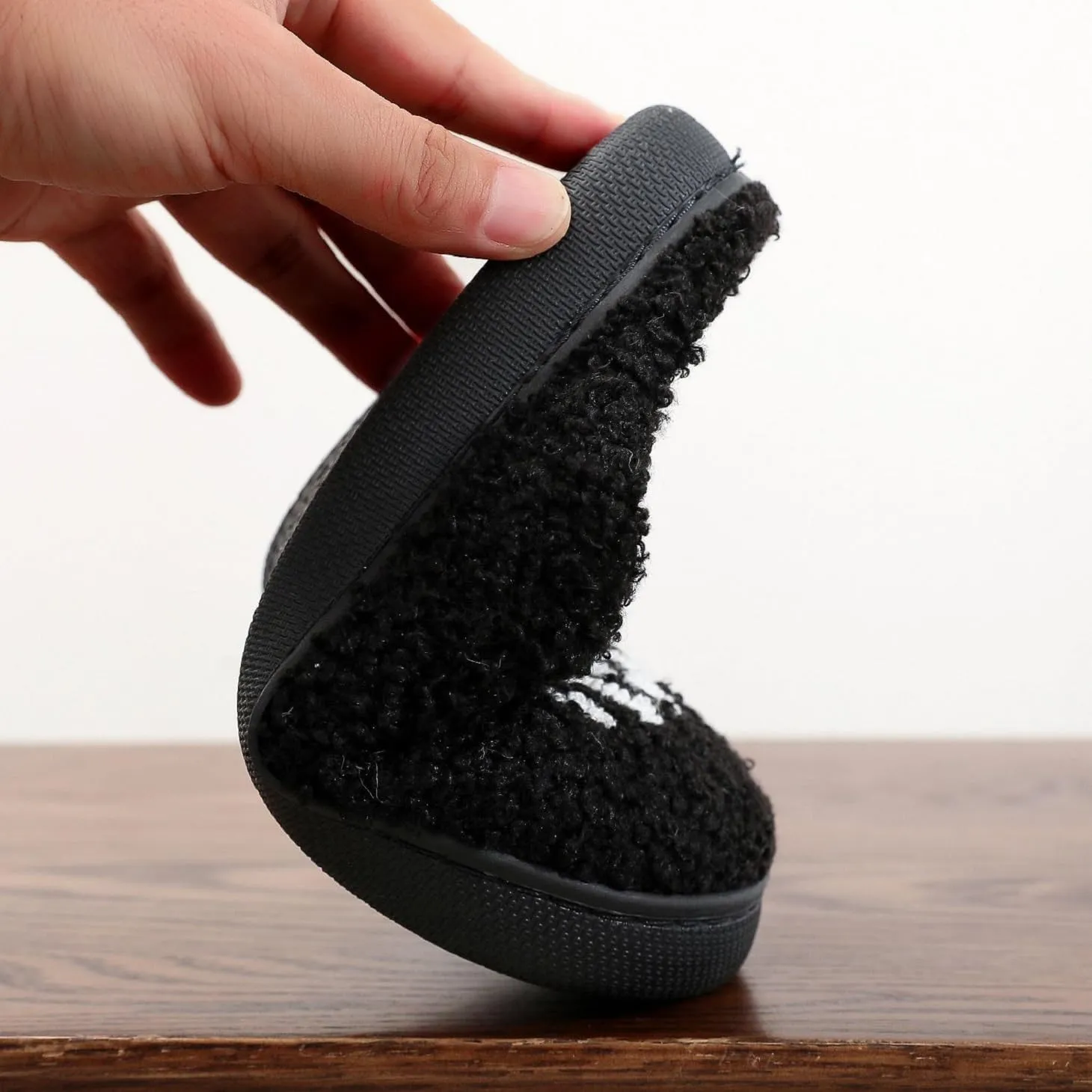 Slippers for Women Men Fuzzy Memory Foam Slipper Fluffy Winter Soft Warm Slip On House Shoes