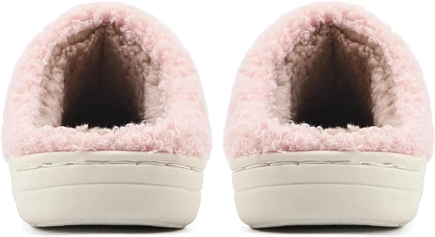 Smile Face Kids Happy Face Soft Plush Warm Slipper Anti-Slip Winter Fluffy House Shoes Soft Memory Foam Comfort Cotton Slippers Indoor and Outdoor