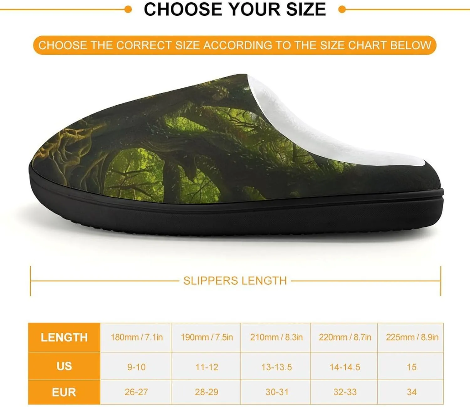 South Carolina Angel Oak Tree Kids Toddler Cotton Slippers Slip-on House Shoes for Bedroom Indoor Outdoor