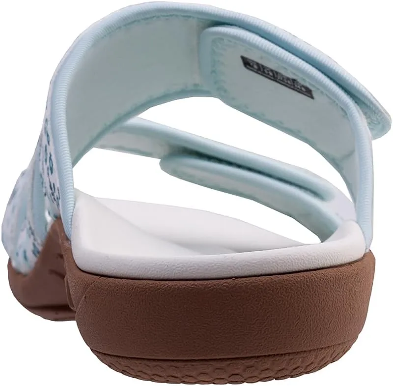 Spenco Women's Kholo Dainty Floral Slide Sandal