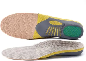 Sports Correction Elastic Breathable Deodorant Running Air Cushion Insole Men's Shoes Women's Insoles Orthopedic Pad Memory Foam(4 Pairs,41-46(Free Cut))