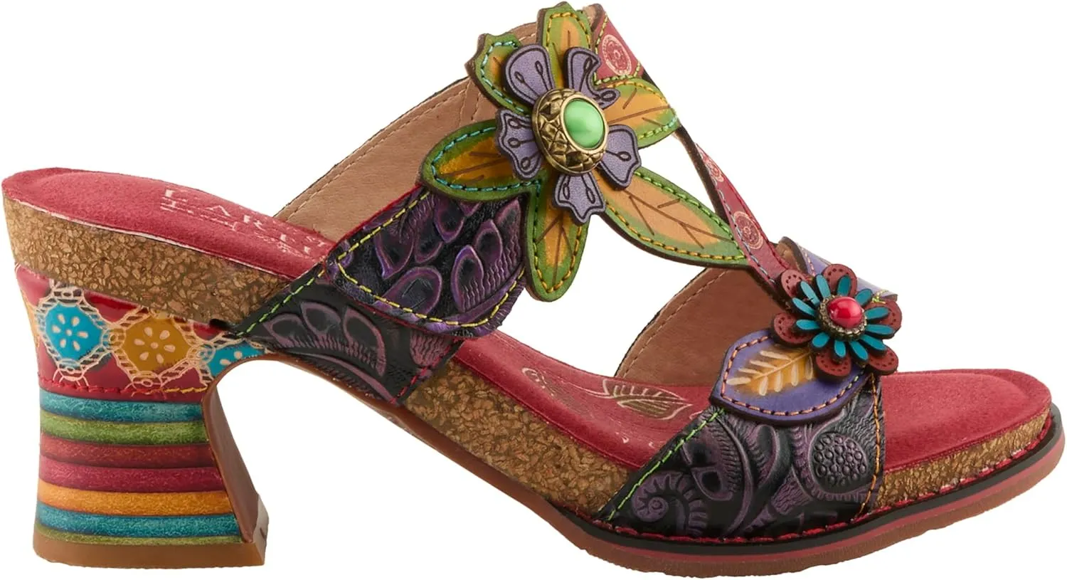 Spring Step L'Artiste Women's Rossie Slide High Heel Sandal