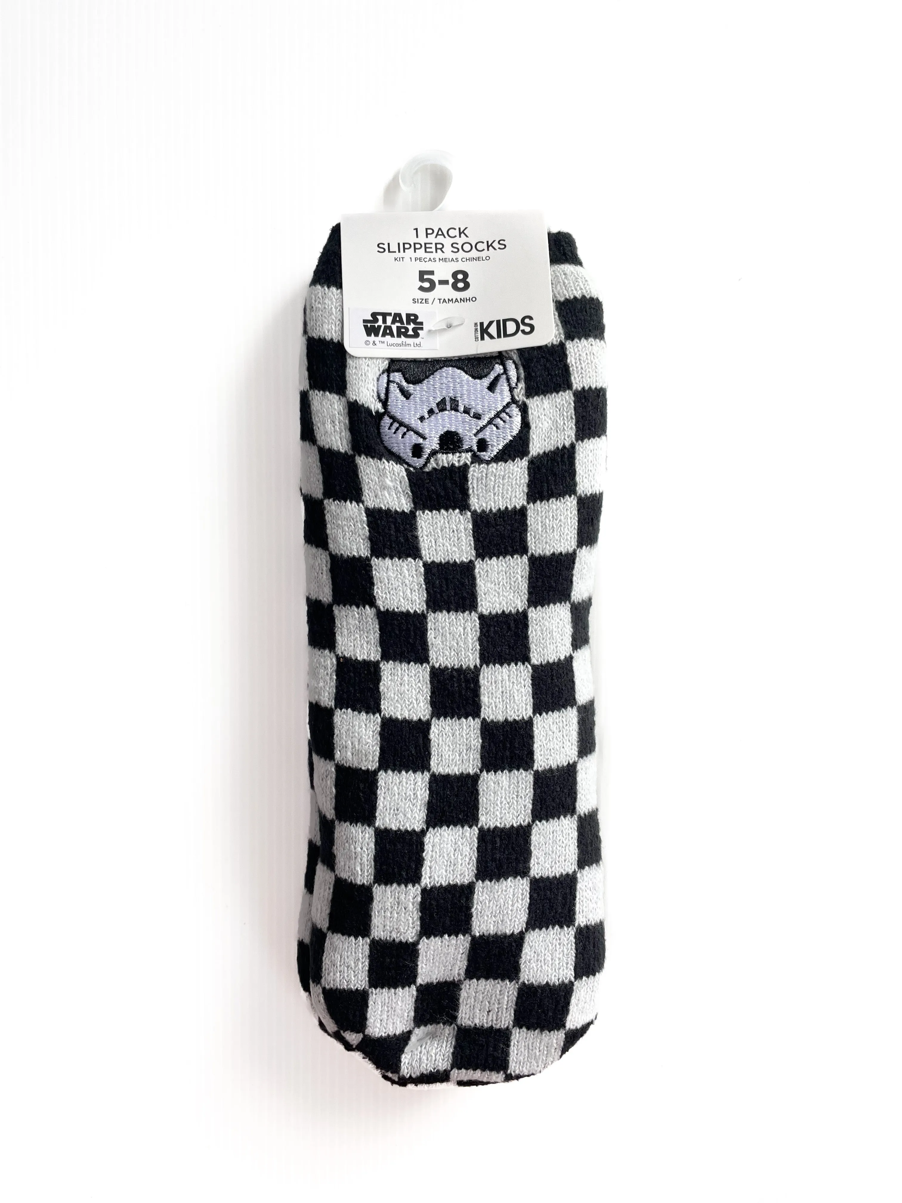 Star Wars  slipper socks NEW (5-8C)