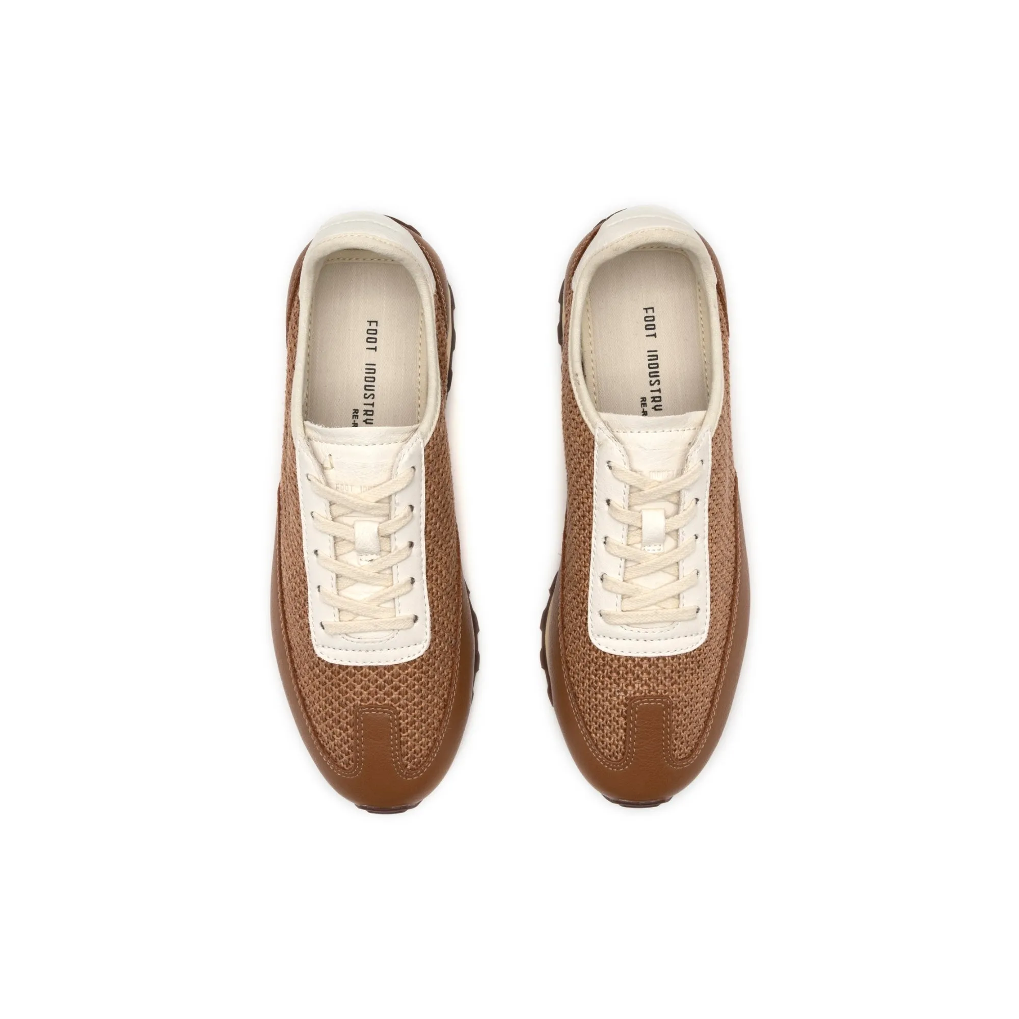 STRAW RUNNING,BROWN/ ANTIQUE WHITE