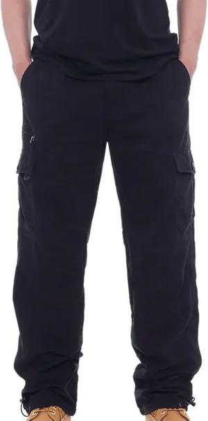 Tactical Pants for Men Utility Long Palazzo Cargo Pants Military Ripstop Work Streetwear with Multiple Pockets