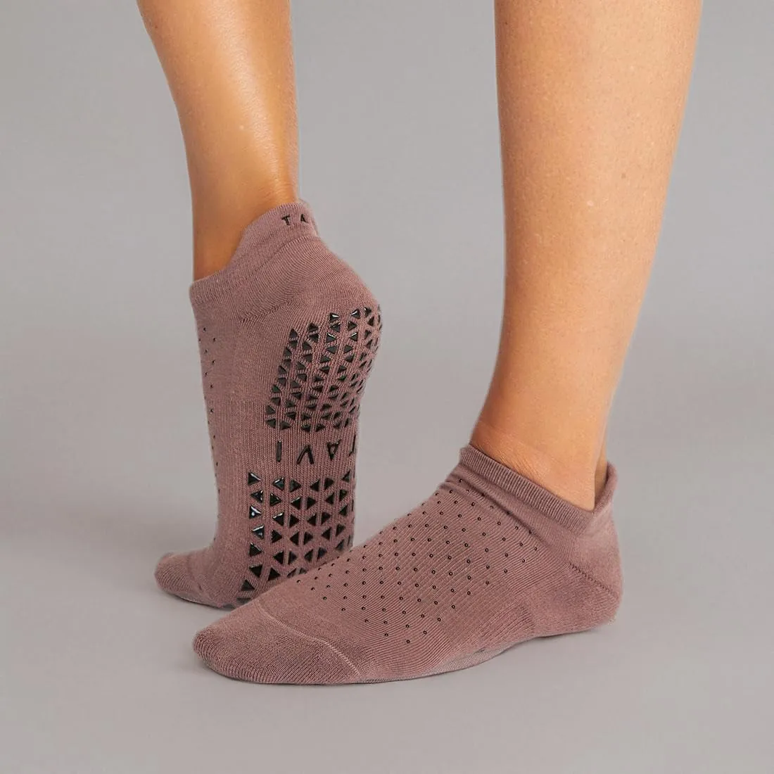 TAVI Women’s Savvy Grip Socks - Pilates for Women, Slipper, Yoga, and Ballet, Barre