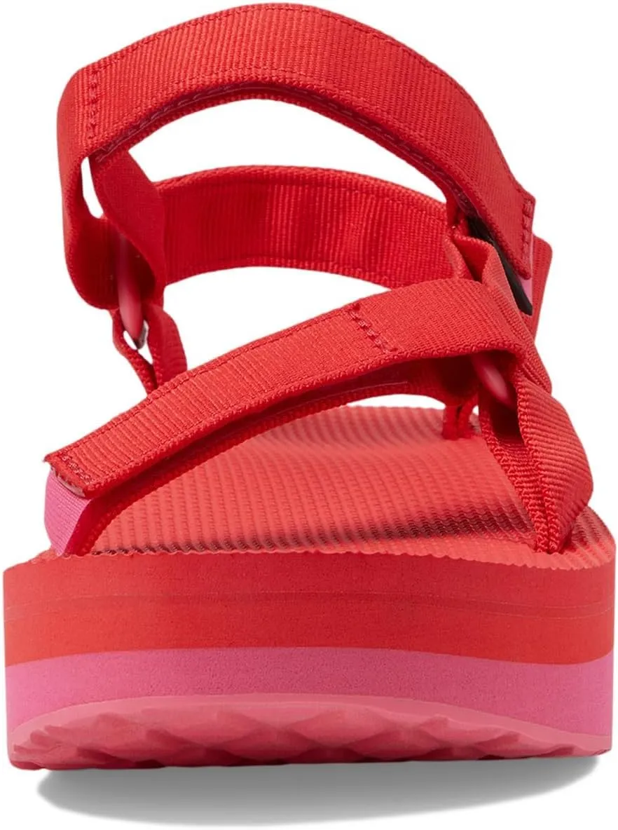 Teva Women's Flatform Universal Red Sport Sandal