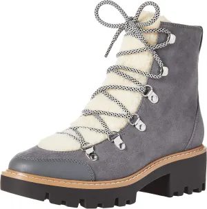 The Drop Women's Caleb Shearling Hiking Boot Hi-Top